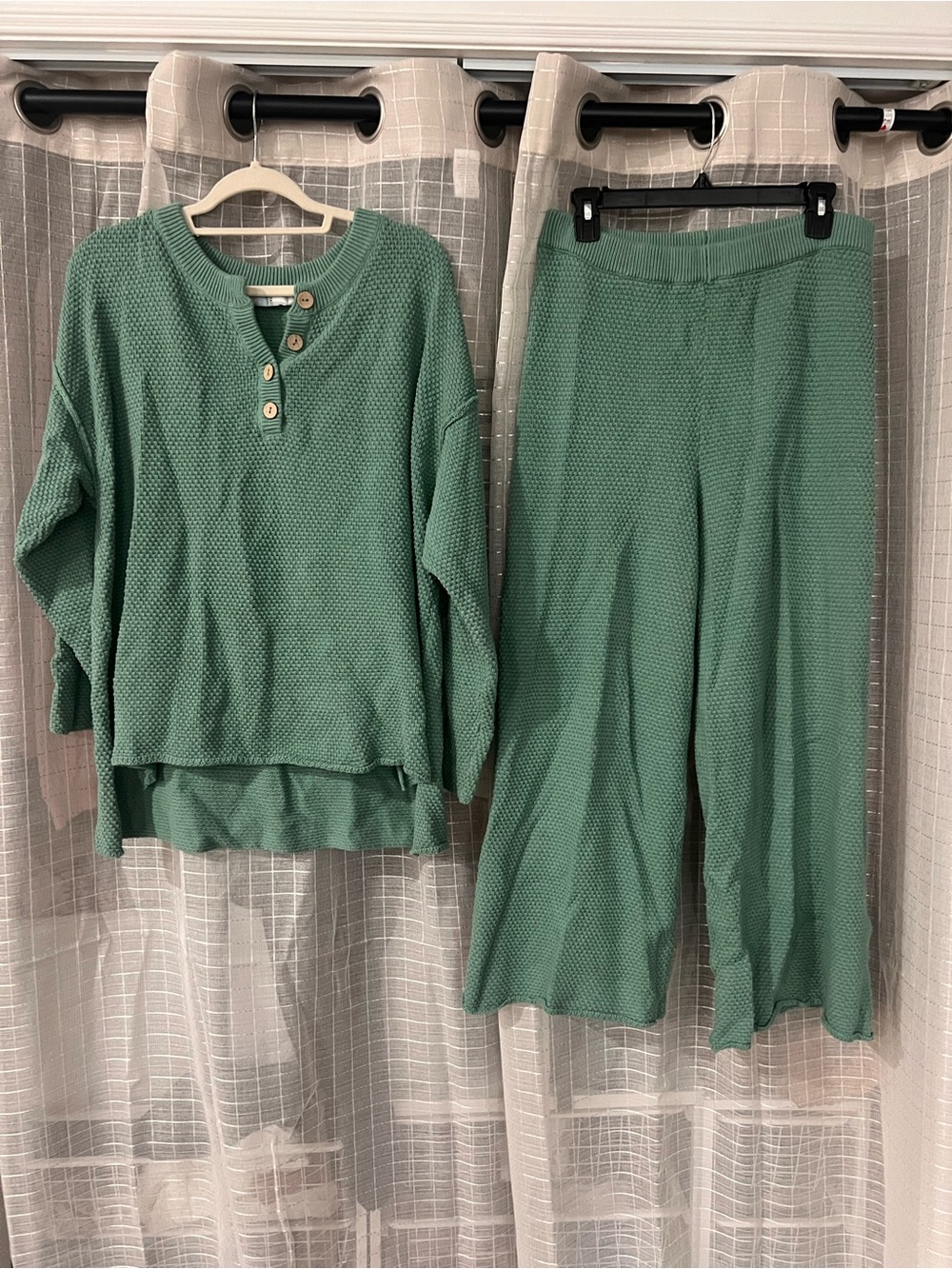 Free people FP Beach knit Set - Sage Green